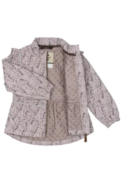 Termosæt med flæse - Cloud gray