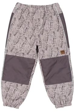 Termosæt med flæse - Cloud gray