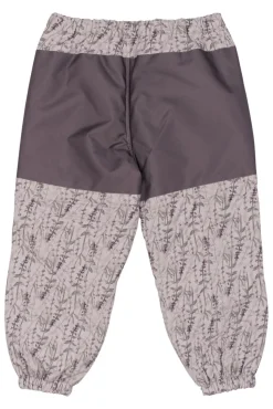 Termosæt med flæse - Cloud gray