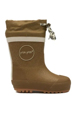 Termostøvle - Gold glitter