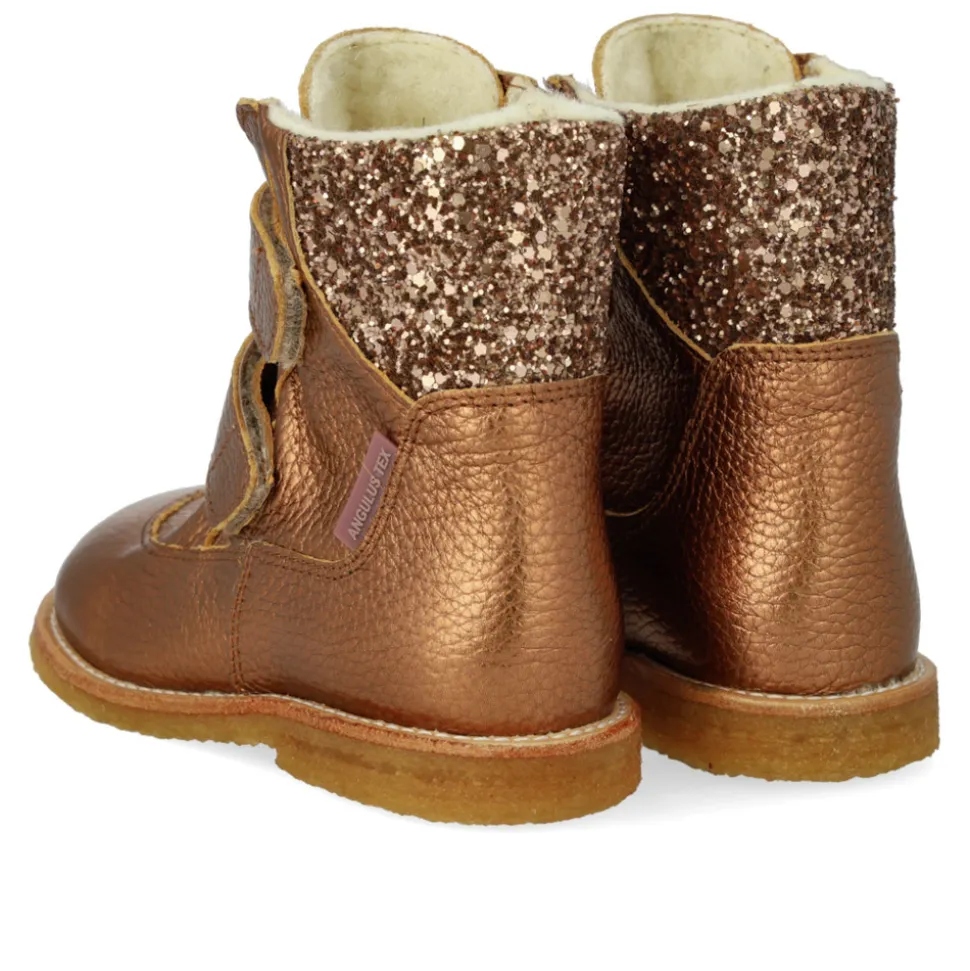 TEX-vinterstøvle glitter - 4264