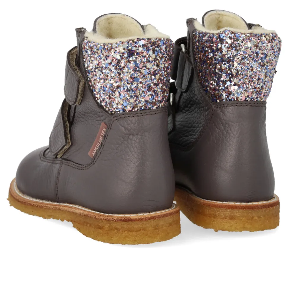 TEX-vinterstøvle glitter - 4314