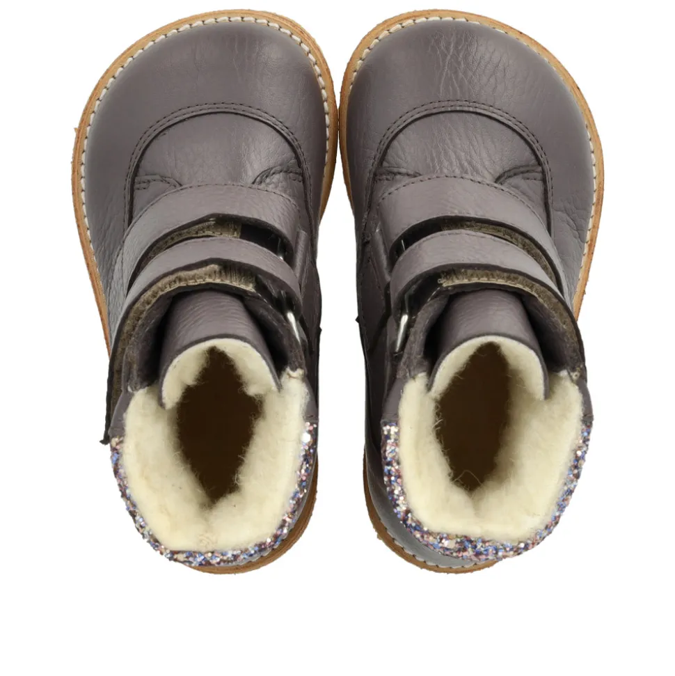 TEX-vinterstøvle glitter - 4314