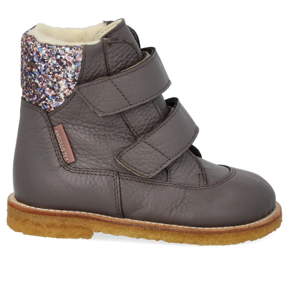 TEX-vinterstøvle glitter - 4314