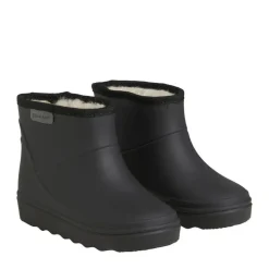 Thermo Støvler Kort Solid - Black