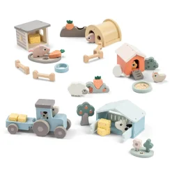 Tiny farm traktor Dotti Blå