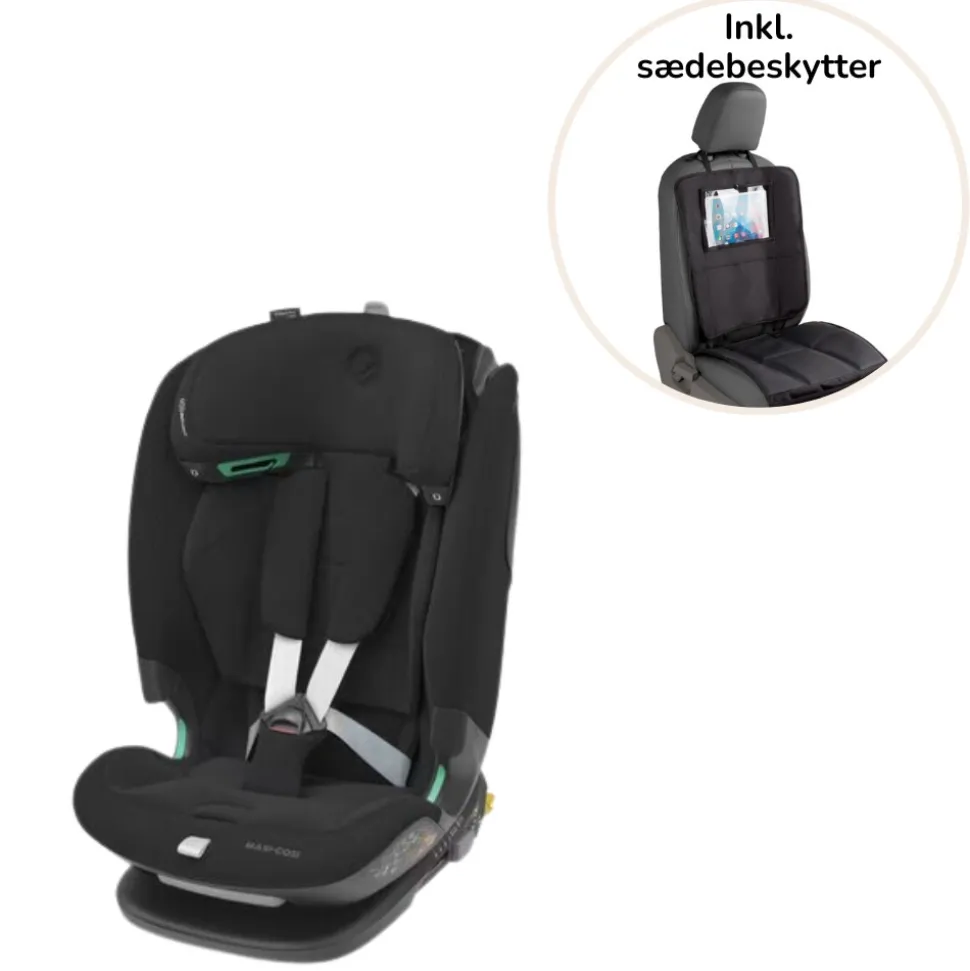 Titan pro2 - authentic black inkl. 3i1 sædebeskytter