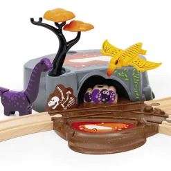 Togbanesæt med dinosaurer - FSC®