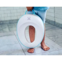 Toiletsæde - Hvid/Grå