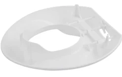 Toiletsæde justerbar - uni white