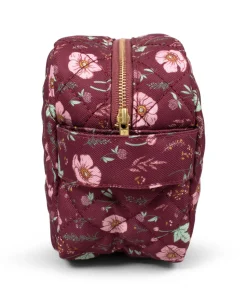 Toilettaske i genanvendt RPET - fall flowers