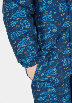 Tower Printet flyverdragt W-PRO 10000 - Navy