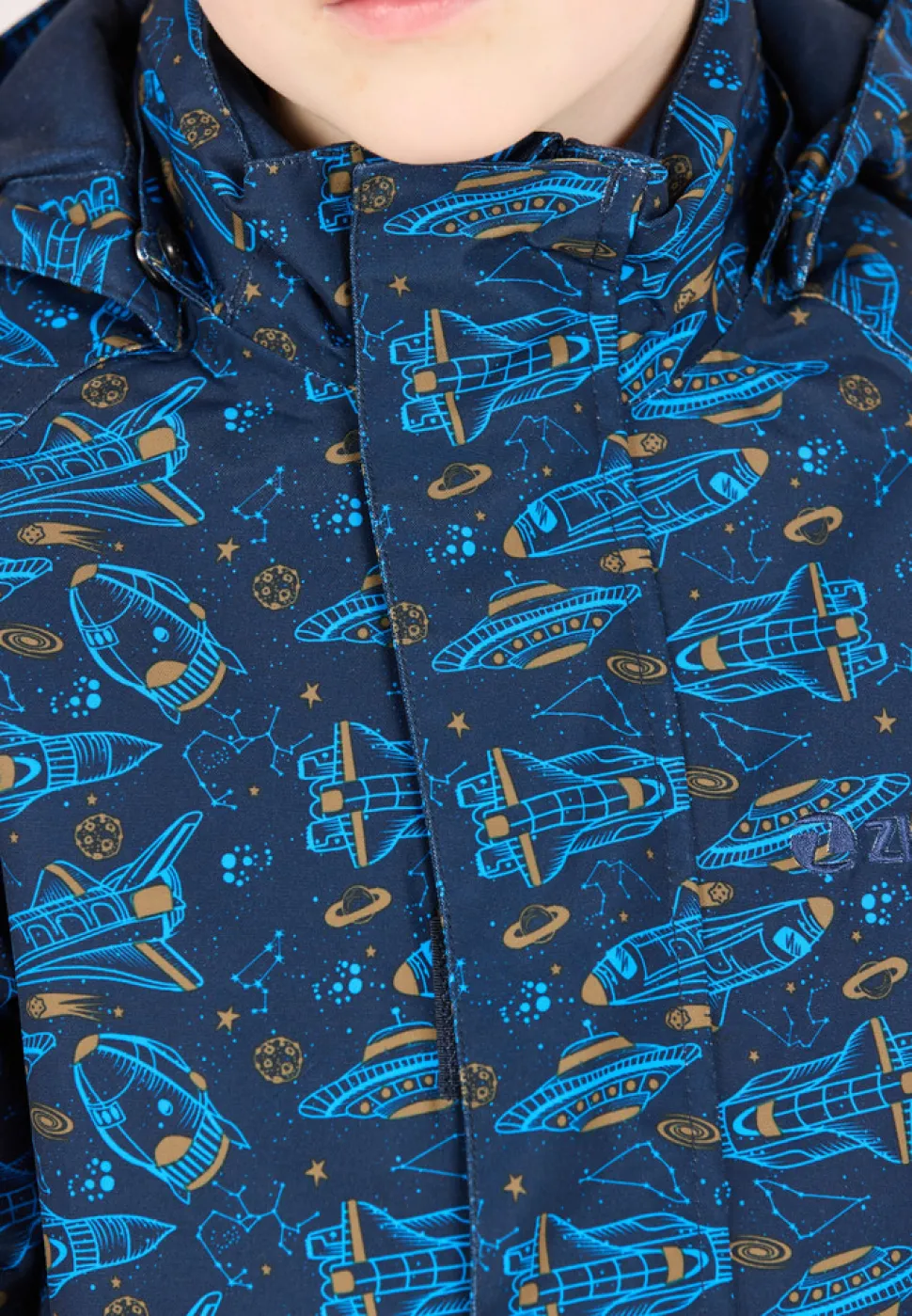 Tower Printet flyverdragt W-PRO 10000 - Navy