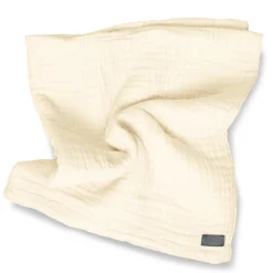 Tæppe, muslin - Pearl white