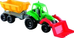 Traktor m/trailer 52cm