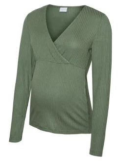 Trinity tess LS top - AGAVEGREEN