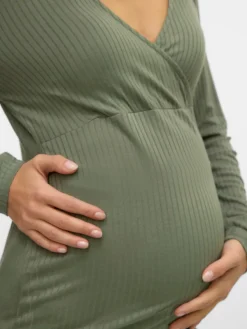 Trinity tess LS top - AGAVEGREEN