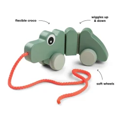 Trækdyr Croco Grøn