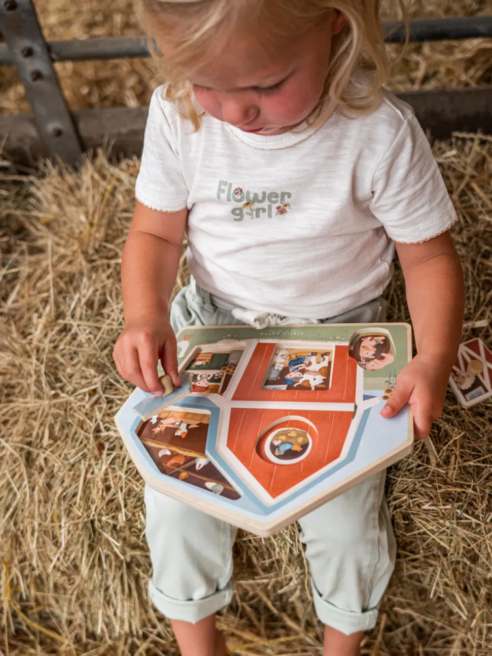 Træpuslespil - Little Farm