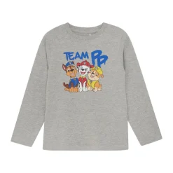 T-shirt langærmet - Grey Melange