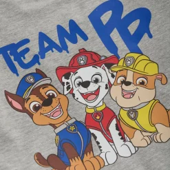 T-shirt langærmet - Grey Melange