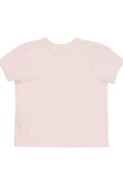 T-shirt m. flæse ærme - BALLERINA