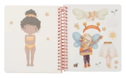 Udklædningsbog - Rosa & Friends