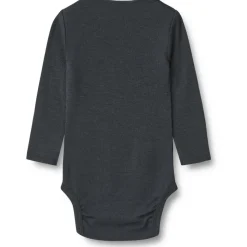 Uld body langærmet Lucca - Navy