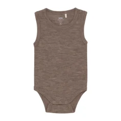 Uld body uden ærmer - Leafless Tree Melange