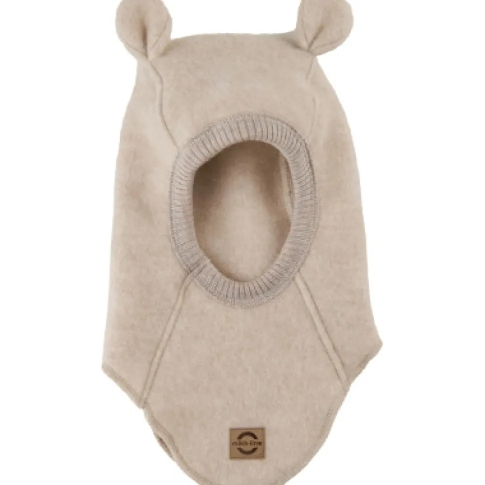 Uld elefanthue med ører - OFFWHITE DENVER