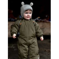 Uld elefanthue med ører - OFFWHITE DENVER