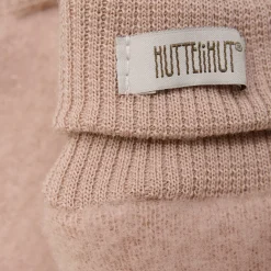 Uld Fleece Vanter - Mahogany rose