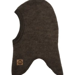 Uld fullface - DARK BROWN MELANGE
