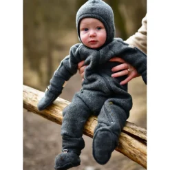 Uld heldragt - Anthracite Melange