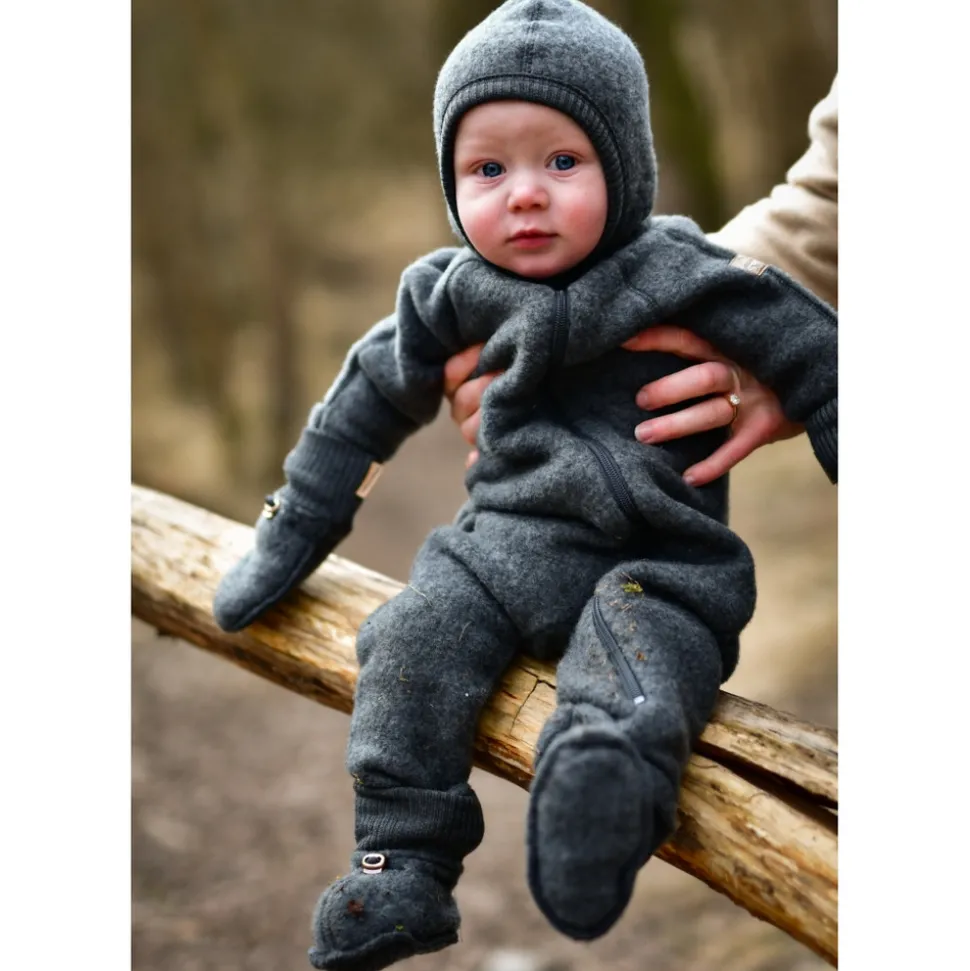 Uld heldragt - Anthracite Melange