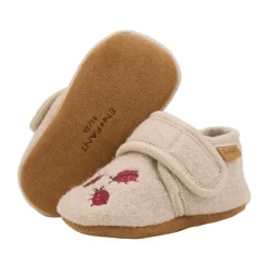 Uld hjemmesko m. broderi - 2460