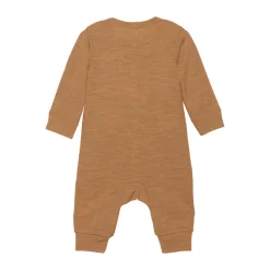 Uld jumpsuit - solid - Chipmunk Melange