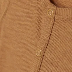 Uld jumpsuit - solid - Chipmunk Melange