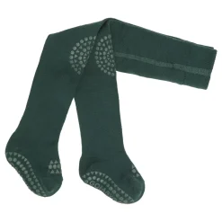 Uld Kravle Strømpebukser - Forrest green