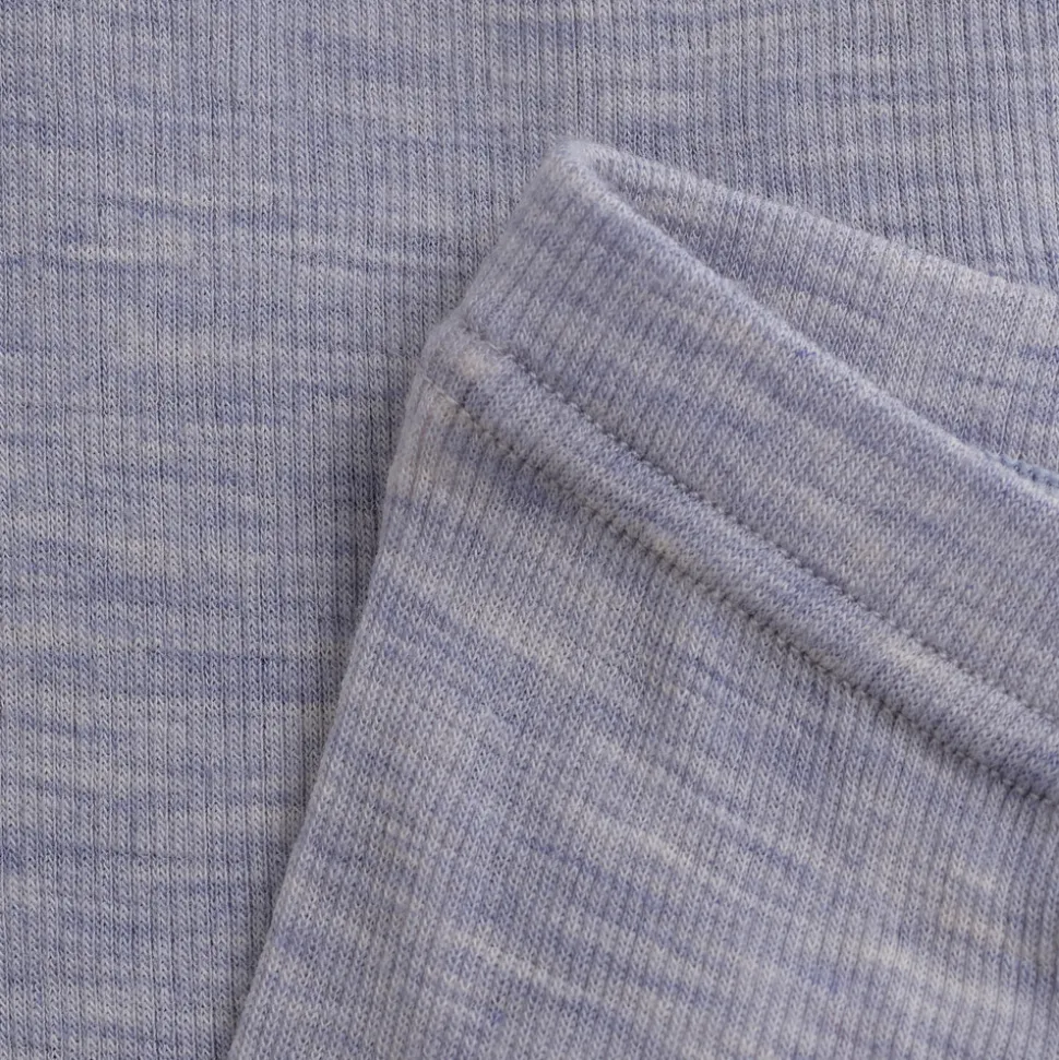 Uld leggings - solid - Chipmunk Melange