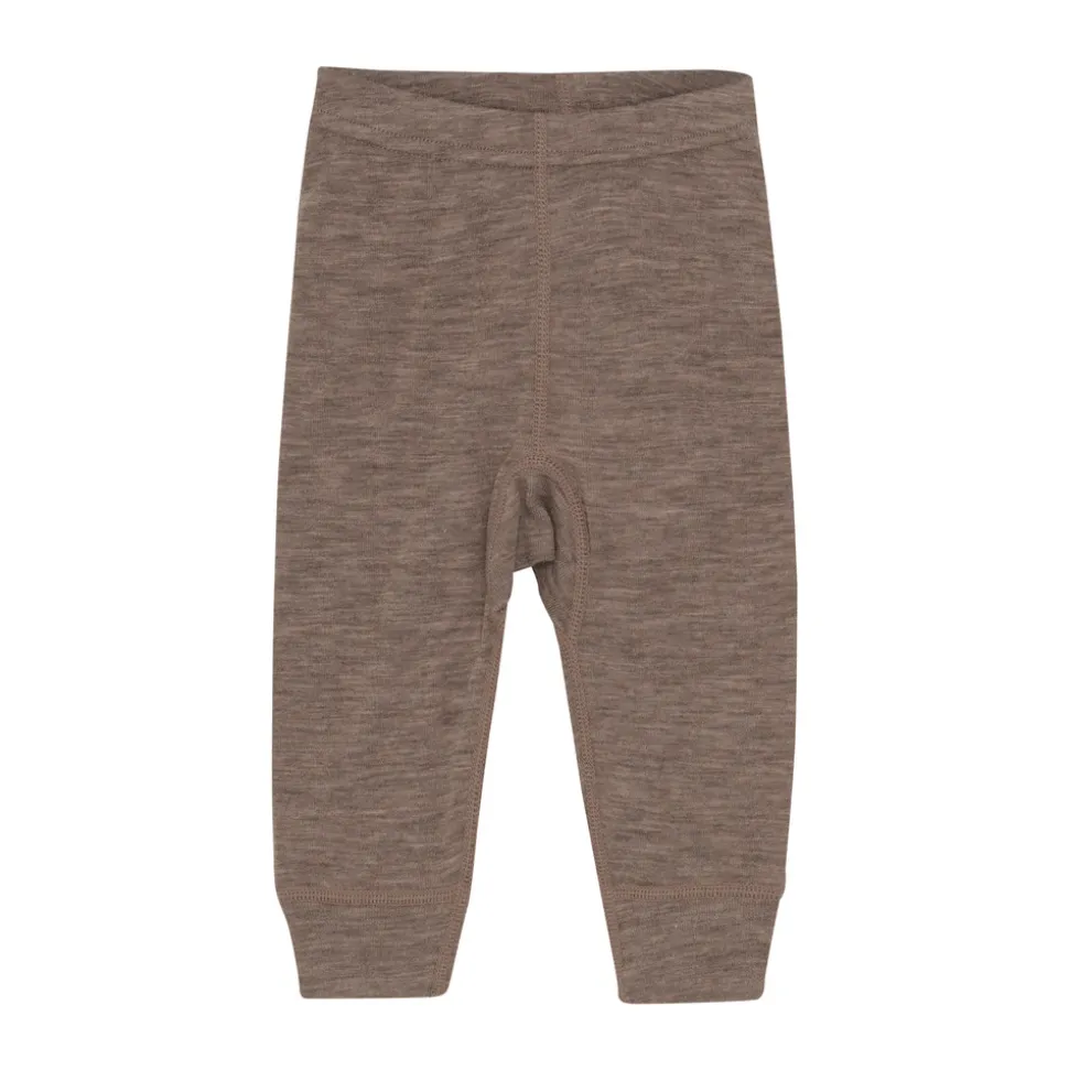 Uld leggings - solid - Leafless Tree Melange