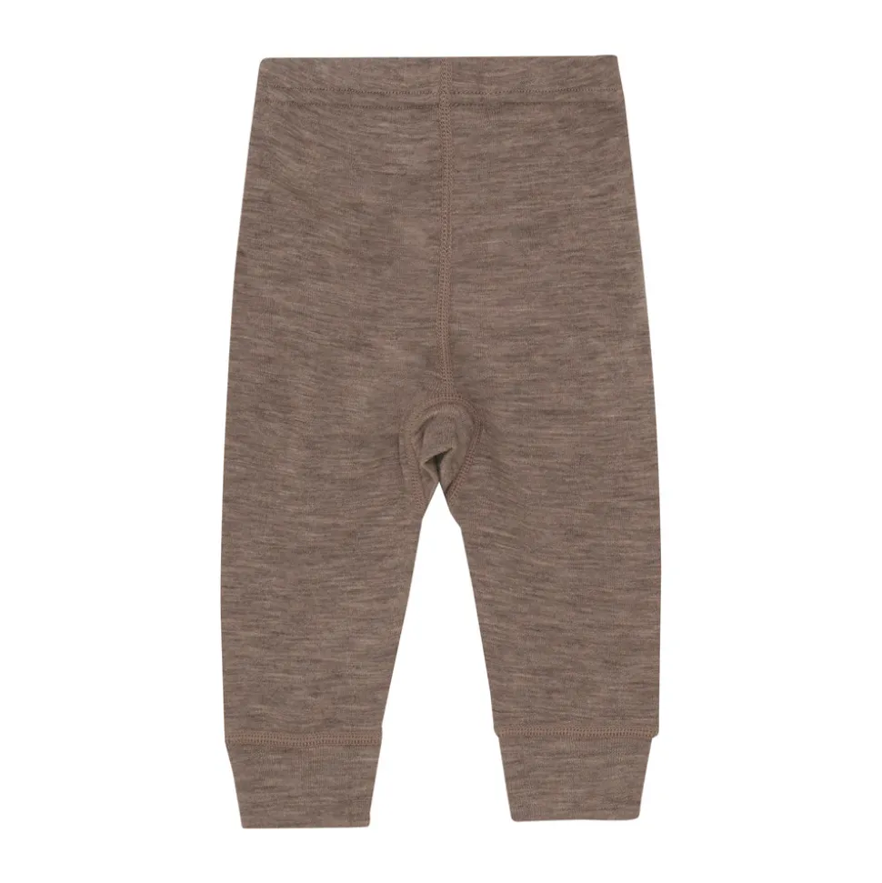 Uld leggings - solid - Leafless Tree Melange