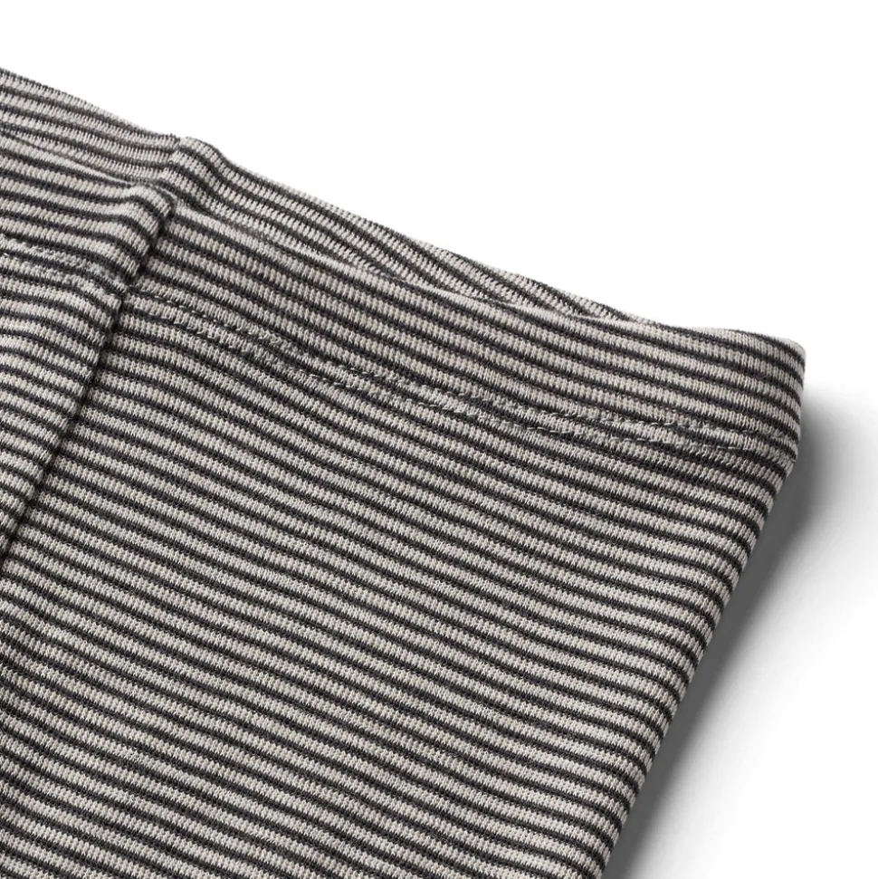 Uld leggings Agi - Navy Stripe