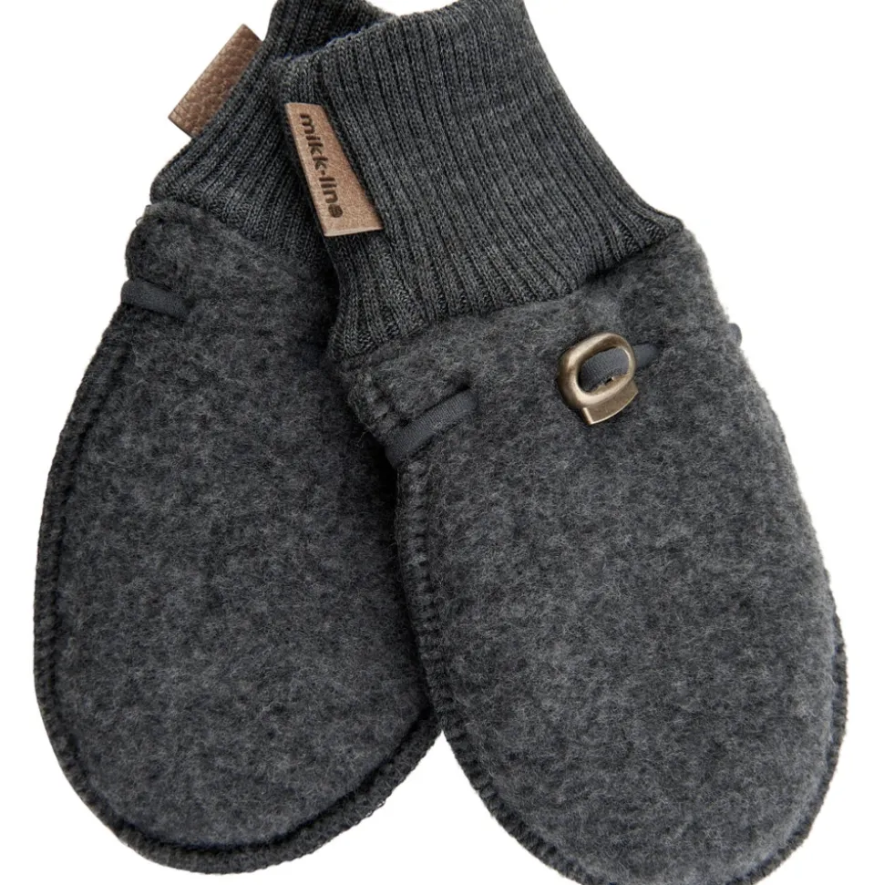 Uld vanter - Anthracite Melange