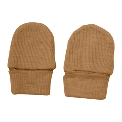 Uld vanter - solid - Chipmunk Melange