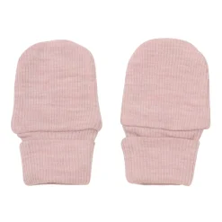 Uld vanter - solid - Starling Melange