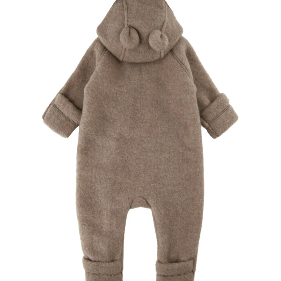 Ulddragt med ører - Melange Denver