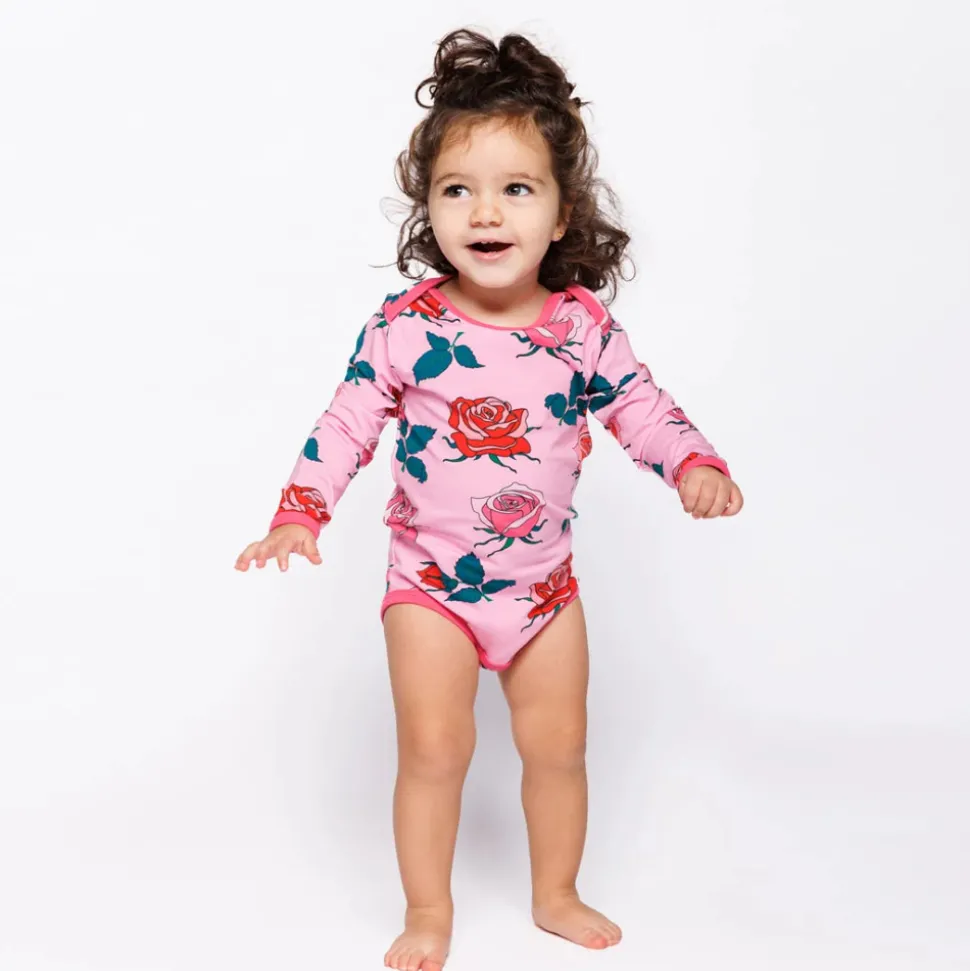 Ulm Langærmet Body - Pink lilac