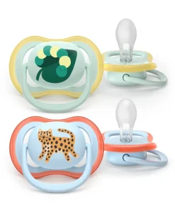 Ultra air soother, 0-6 m, lysegrøn/lyseblå