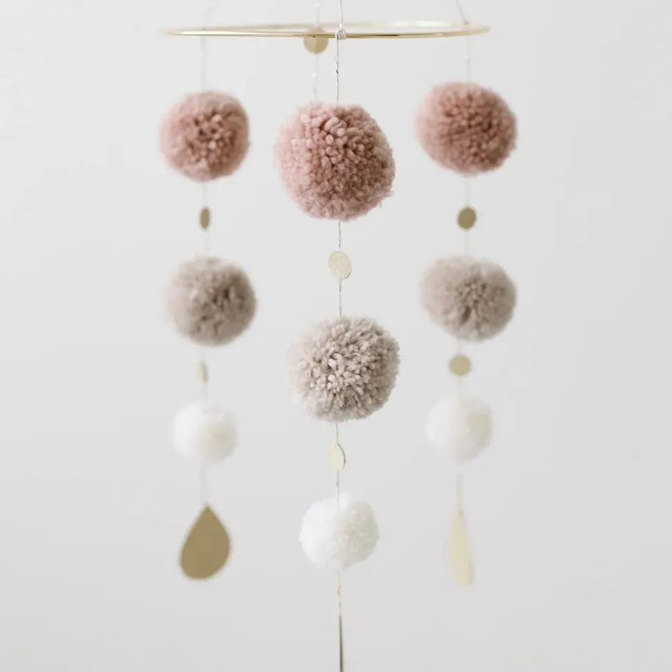 Uro pom pom, lyserød